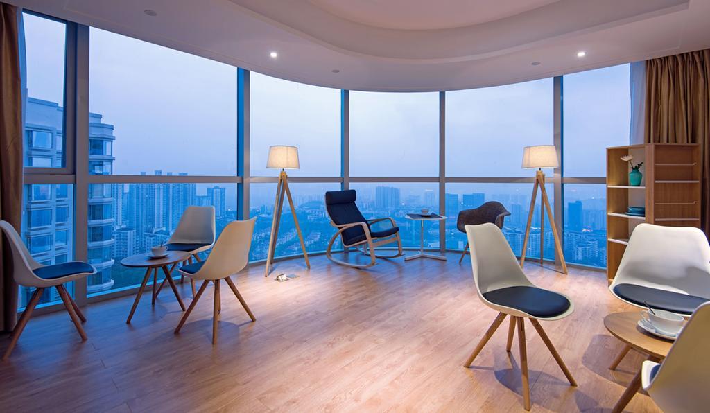 Shenton Palm Springs Chongqing Serviced Residence Extérieur photo